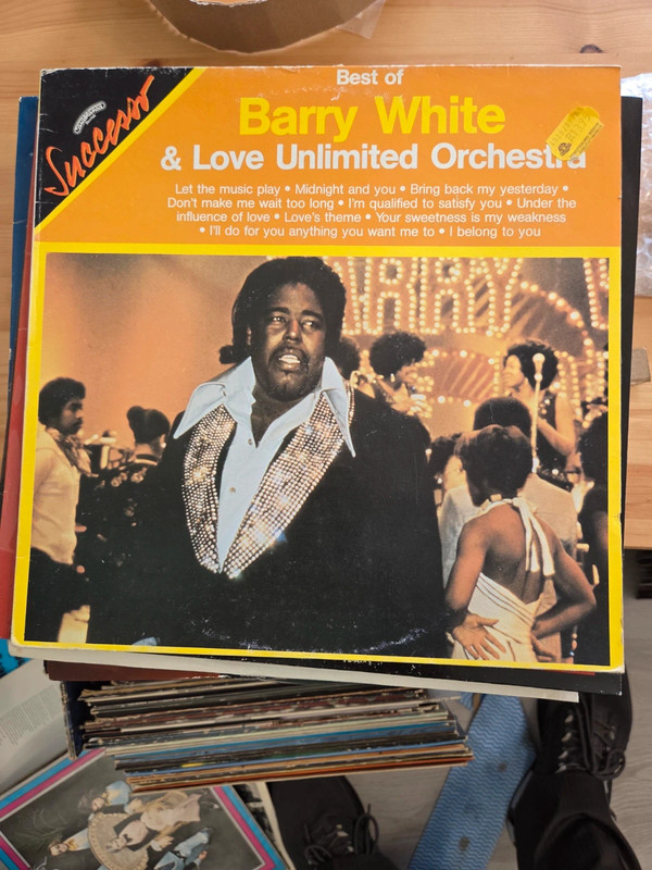 Barry White & Love Unlimited Orchestra: Best of, Success- Serie, LP