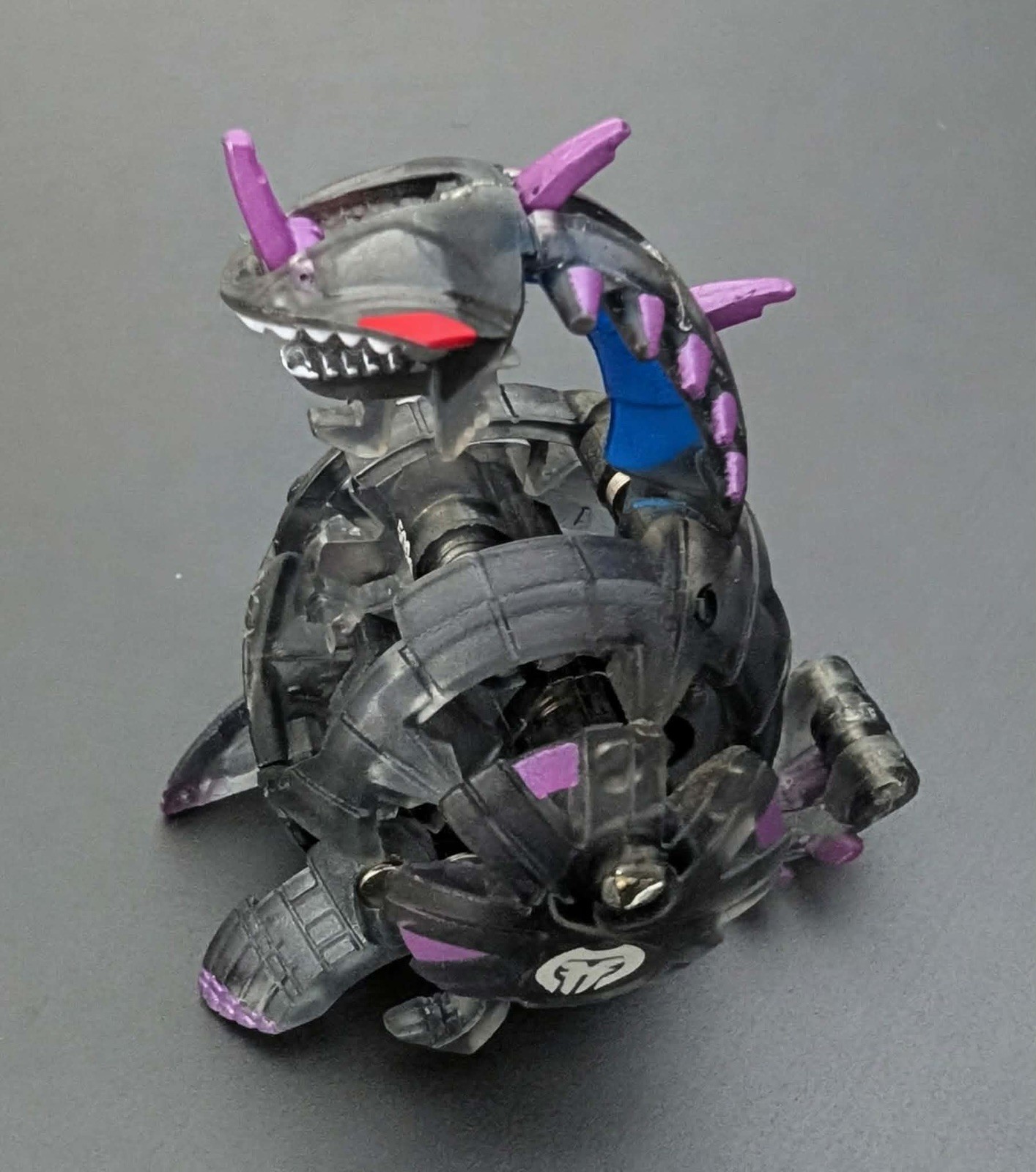 Bakugan Darkus Single Head Hydranoid Translucent 500G Rare Perfect Condition