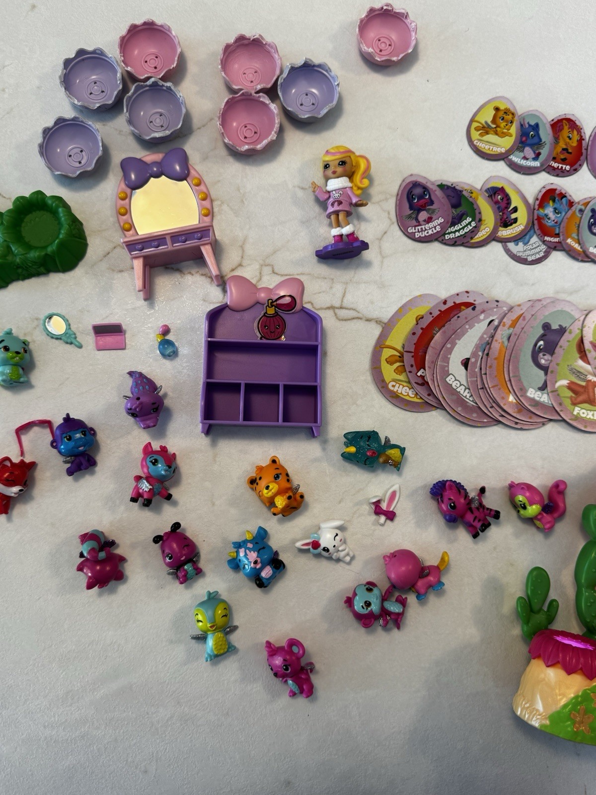 Hatchimals CollEGGtibles Bulk Big Lot Figures Mix Season 1-5 Playsets Rare