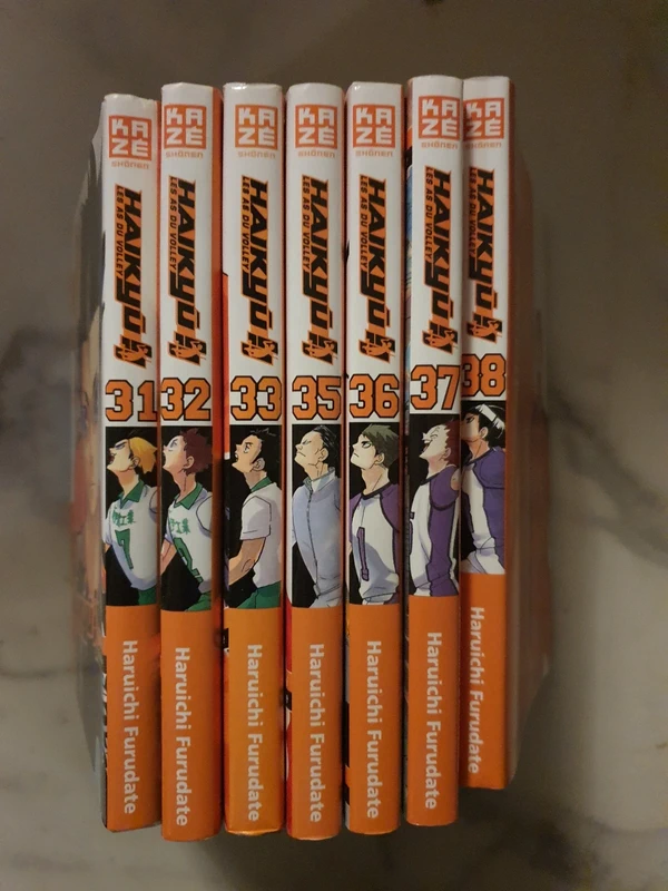 Haikyu tome 31 à 38