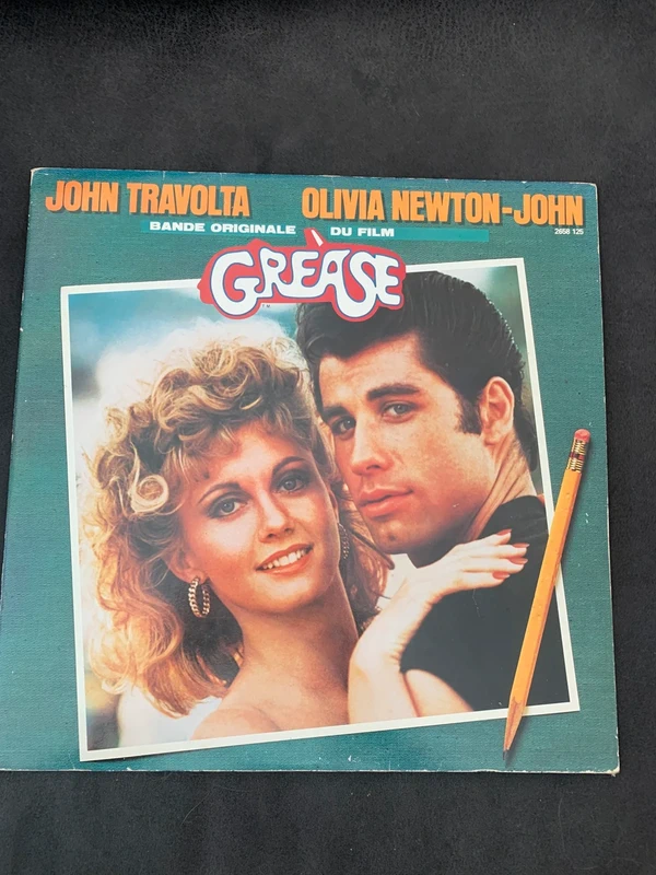 Disque Grease Original Motion Picture Soundtrack BO film vinyle 33T