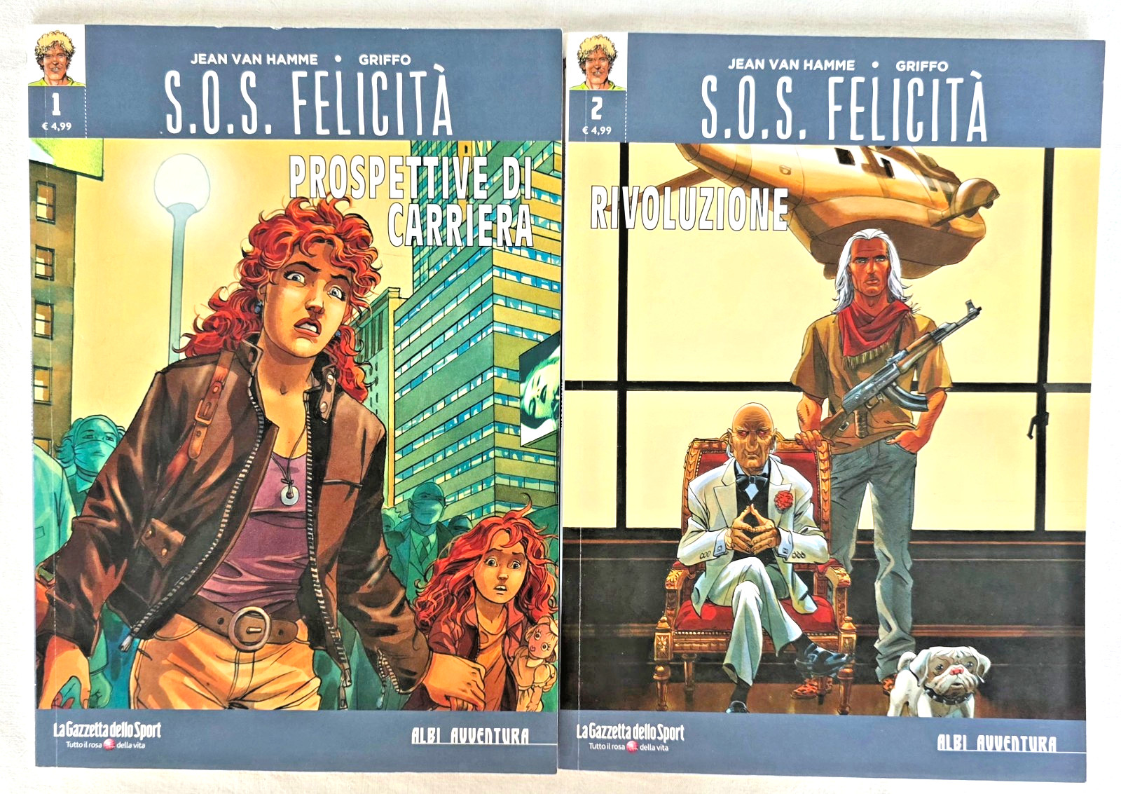 S.O.S. FELICITA (VAN HAMME &GRIFFO) 1/2 2019 GAZZETTA DELLO SPORT MINT