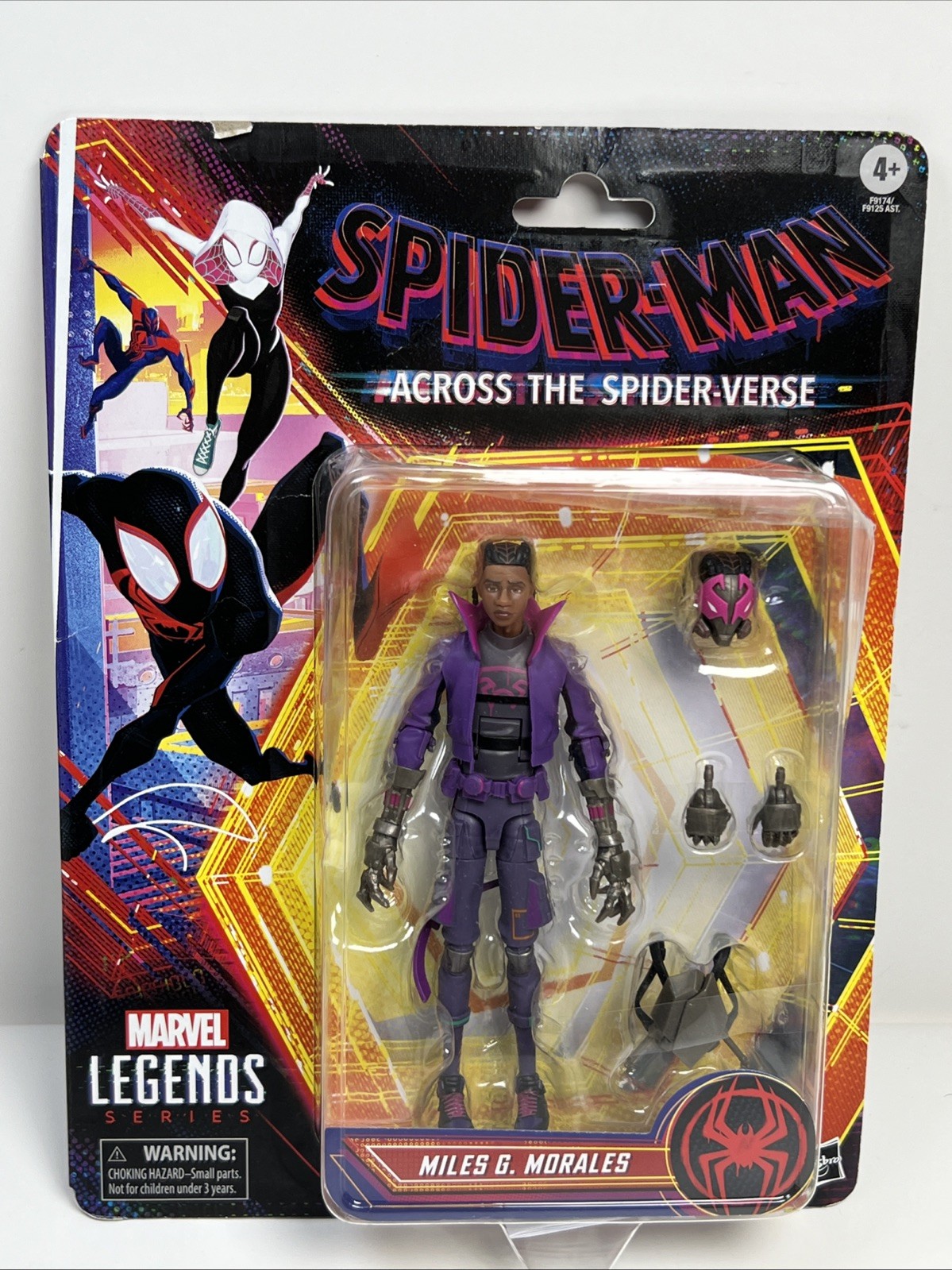 Marvel Legends Miles G. Morales Spider-Man Across The Spider-Verse Figure New
