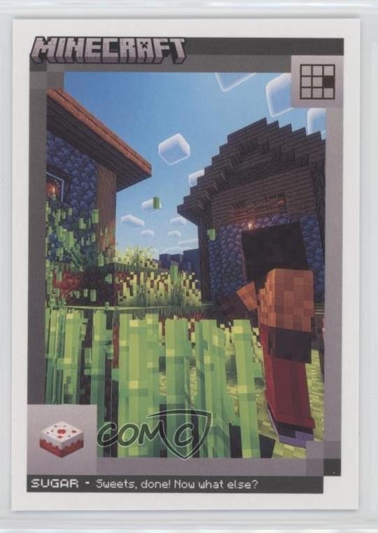 2024 Panini Minecraft Cronache Artigianali Zucchero #114 0c3