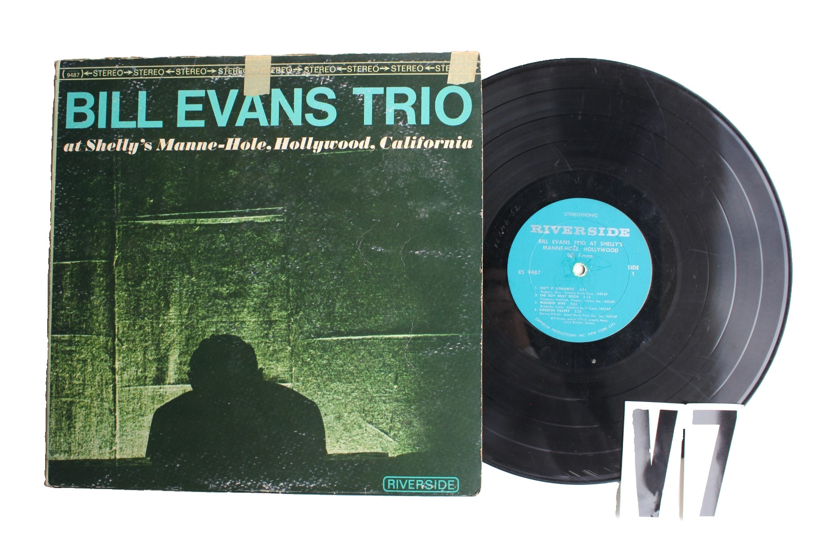 Bill Evans Trio at Shelly's Manne-Hole, Hollywood Record lp original vinyl album