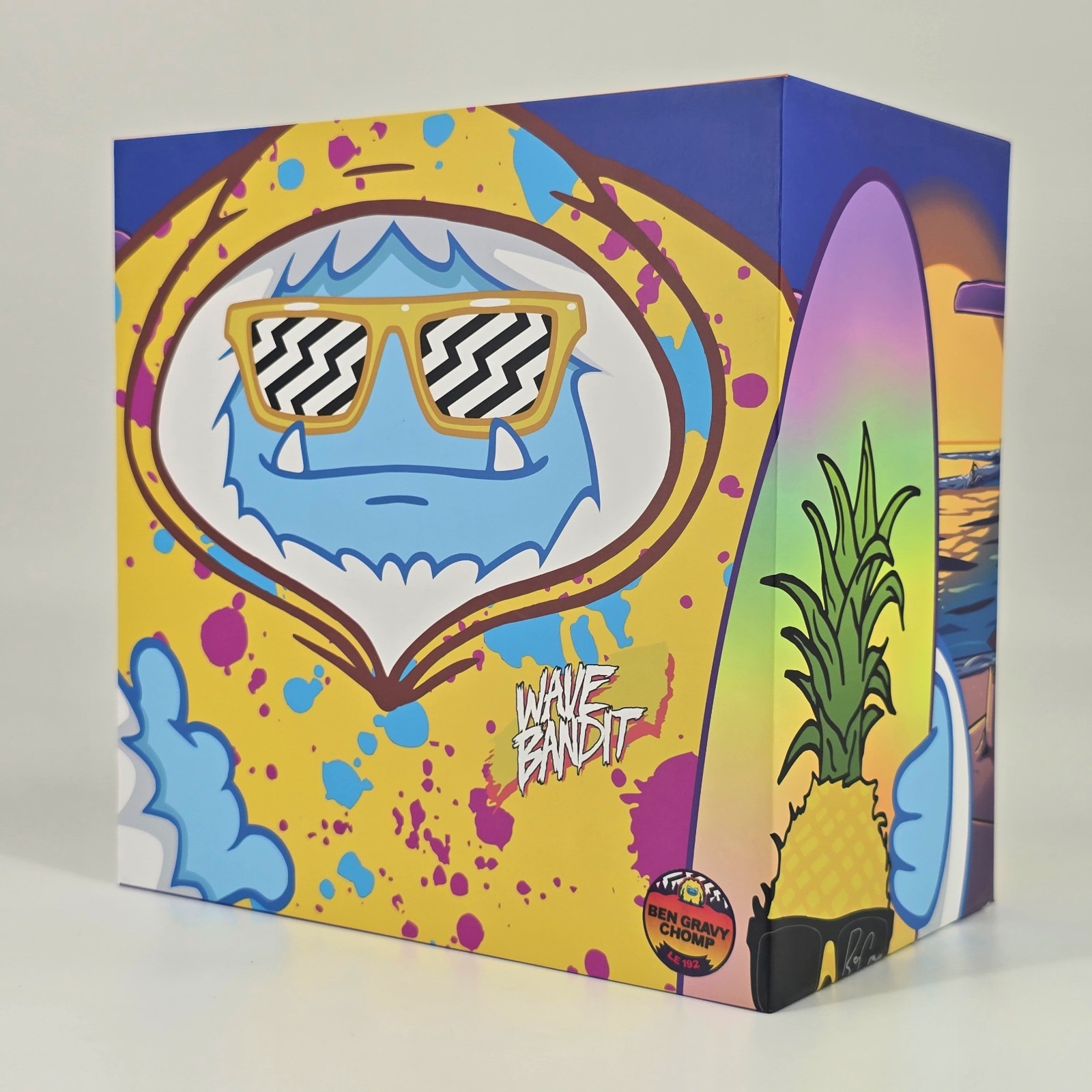 Abominevole Toys x Smeye Wave Bandits Chomp Figura LE 13/192