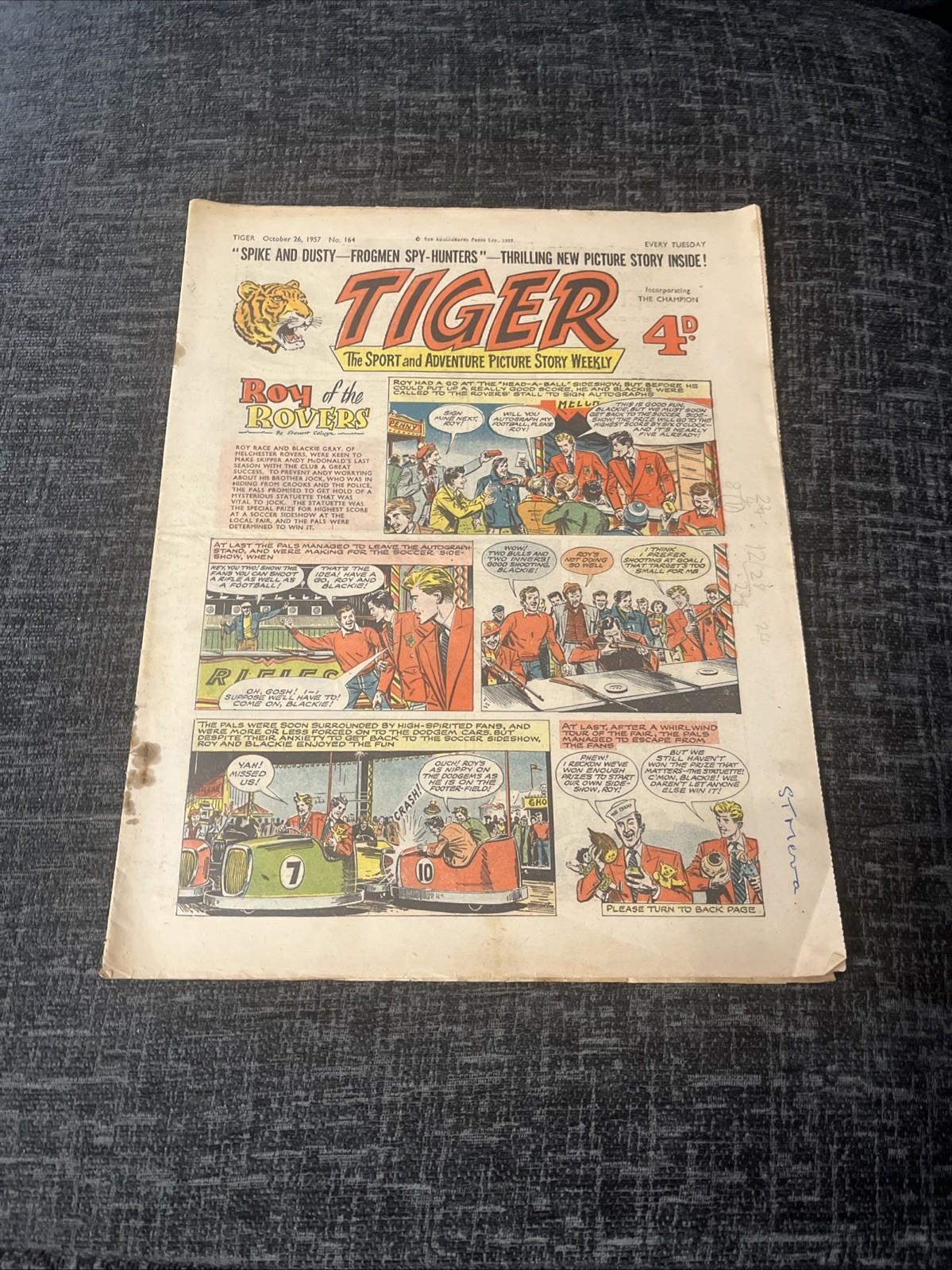 Tiger Comic - #164 - 26 October 1957