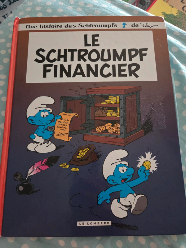 BD le schtroumpf financier