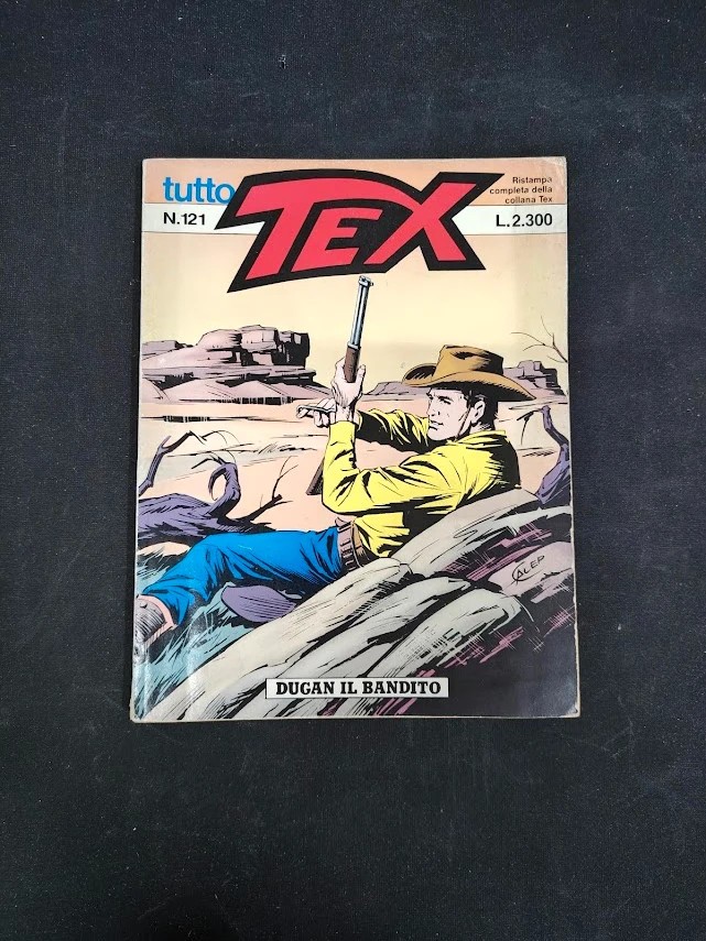 Fumetto Tutto Tex N. 121 Dugan il Bandito Bonelli Vintage
