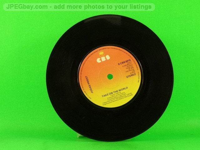 JUDAS PRIEST TAKE ON THE WORLD (PLAIN SLEEVE) (137) 7" CBS