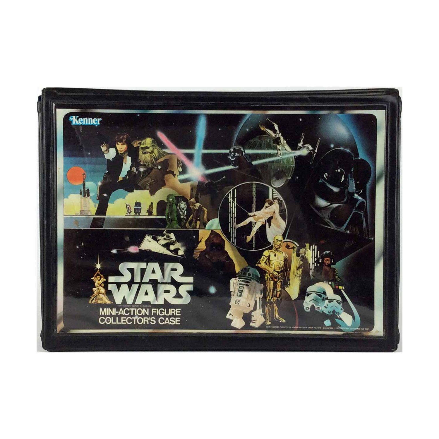 Kenner Star Wars Star Wars mini action figure custodia da collezione ottime condizioni