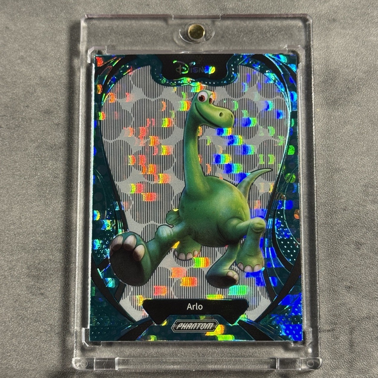 Arlo 2025 Kakawow Phantom Disney Aqua Dot Refractor #PD-BBD-189 /210 Good Dino