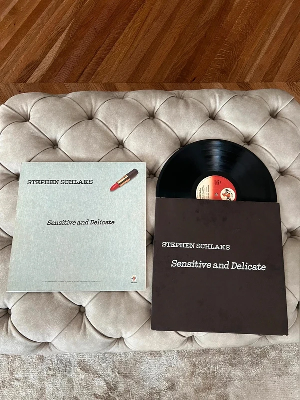 Stephen Schlaks Sensitive and Delicate LP vinile 33 giri Prima stampa Ita 1979