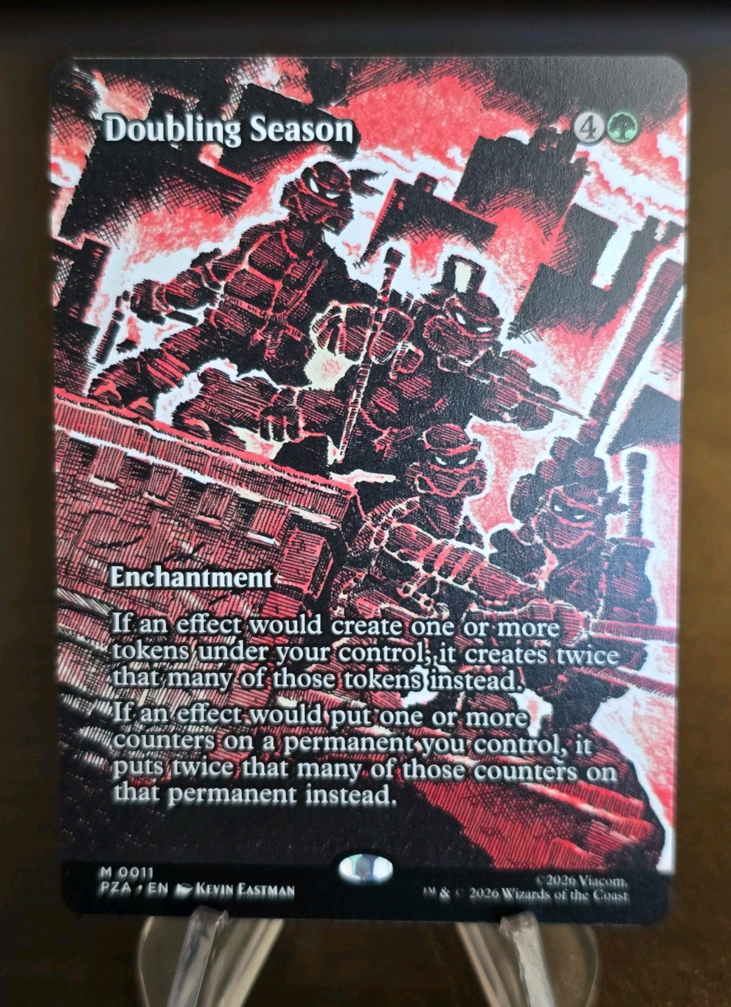 Doppia stagione (senza confini) M Teenage Mutant Ninja Turtles PZA 11 NM