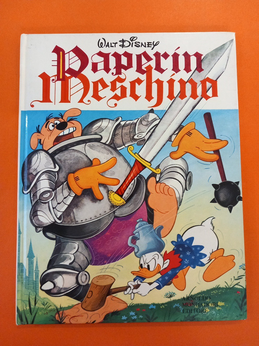 WALT DISNEY DONALD DUCK PAPERIN MESCHINO ITALIEN EO 1973 MONDARI TBE