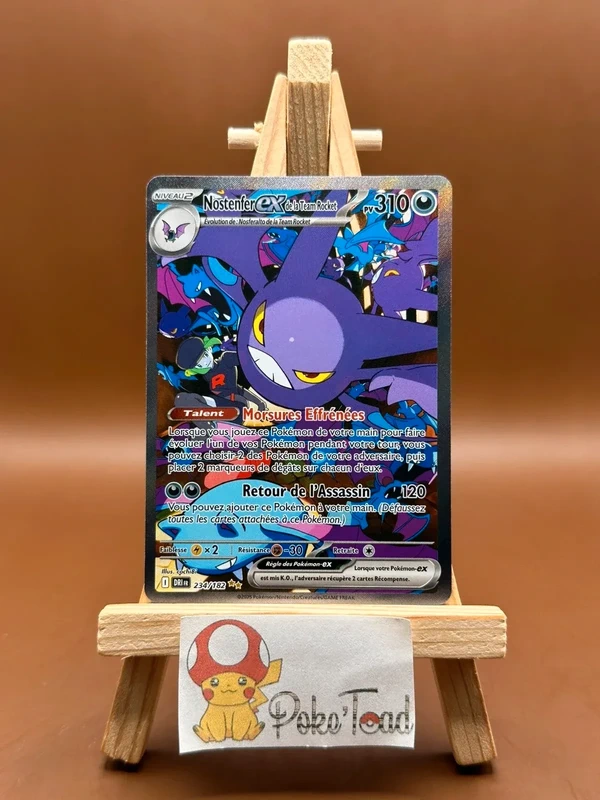 Carte Pokémon nostenfer Team Rocket - DRI - 234/182
