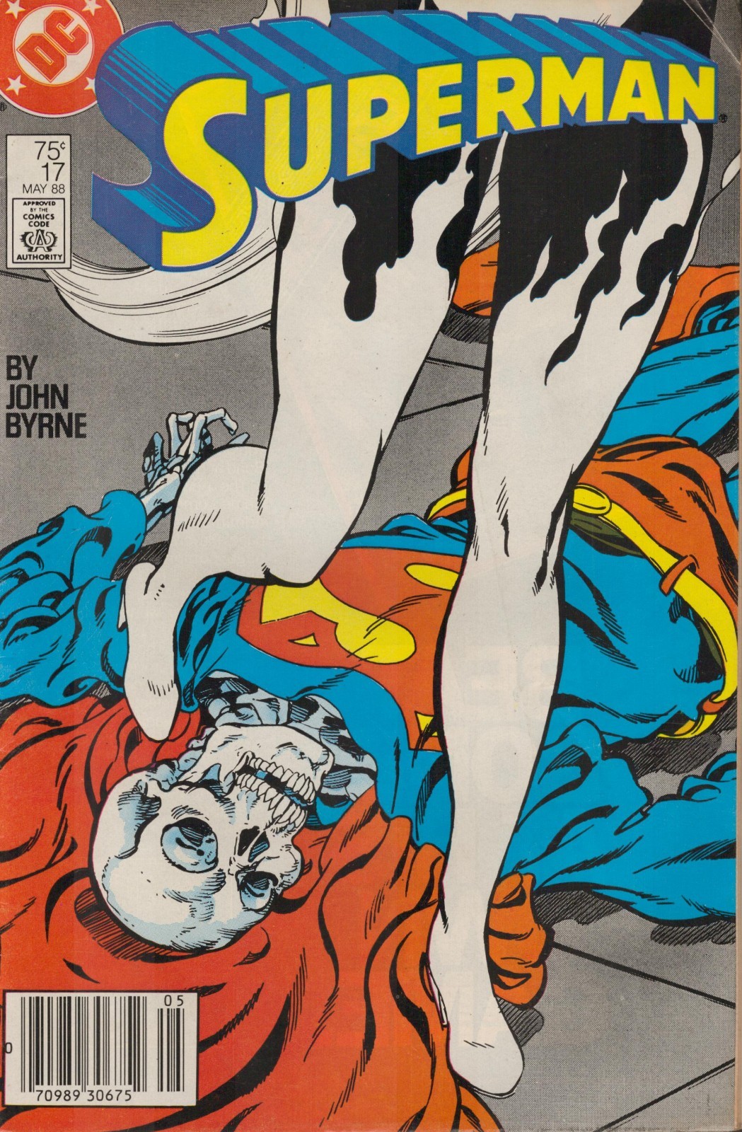 54565: DC Comics SUPERMAN #17 grado VG