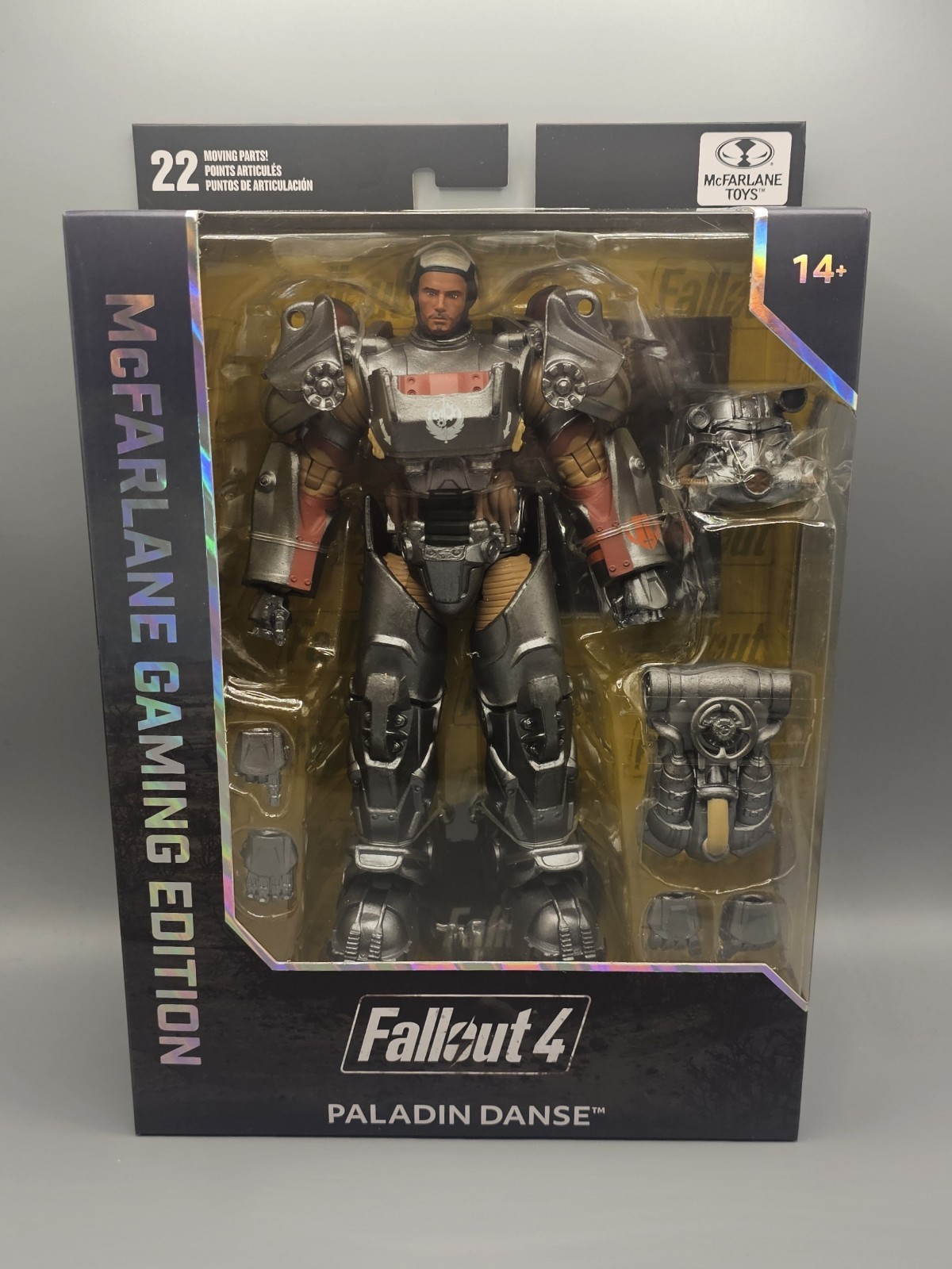 McFarlane Gaming Edition Fallout T-60 Paladin Danse Action Figure