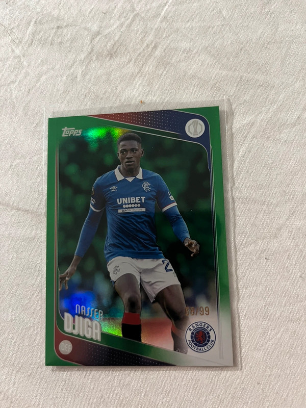 Carte foot topps djiga 66/99