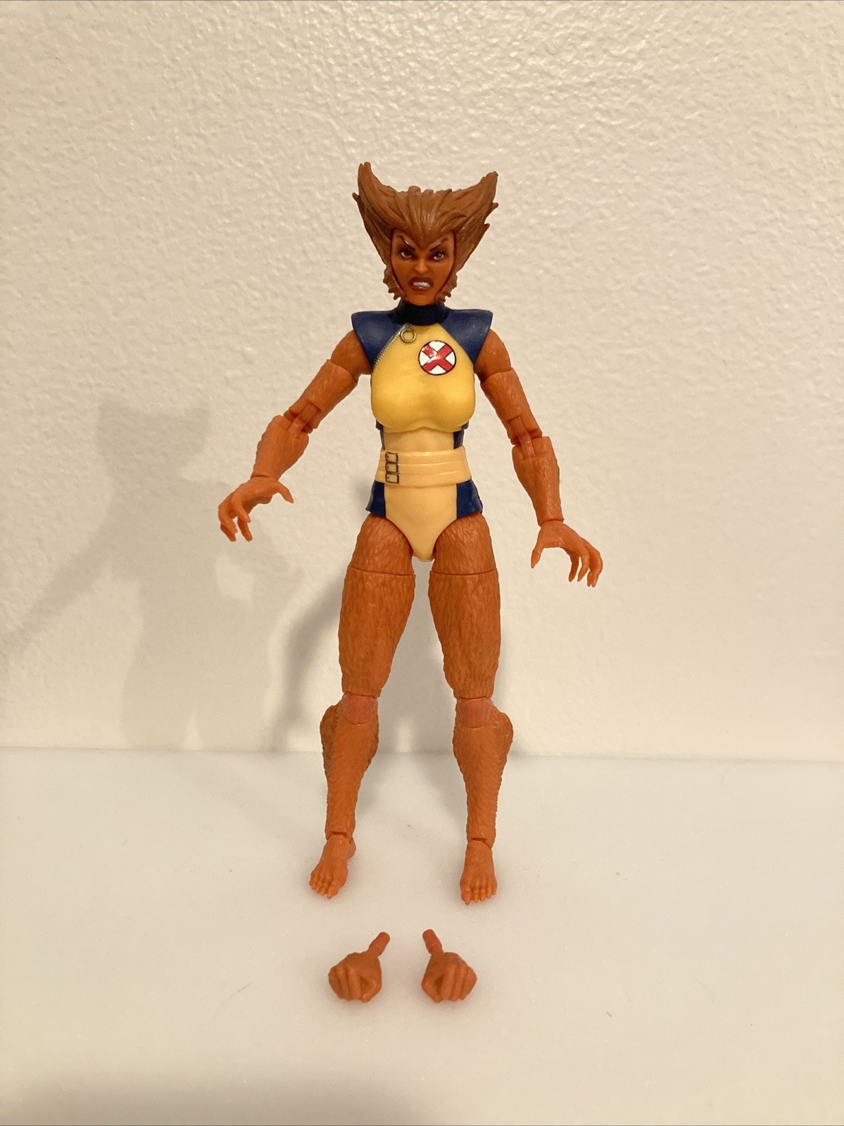 Marvel Legends Wolfsbane Zabu Wave SPEDIZIONE GRATUITA VELOCE