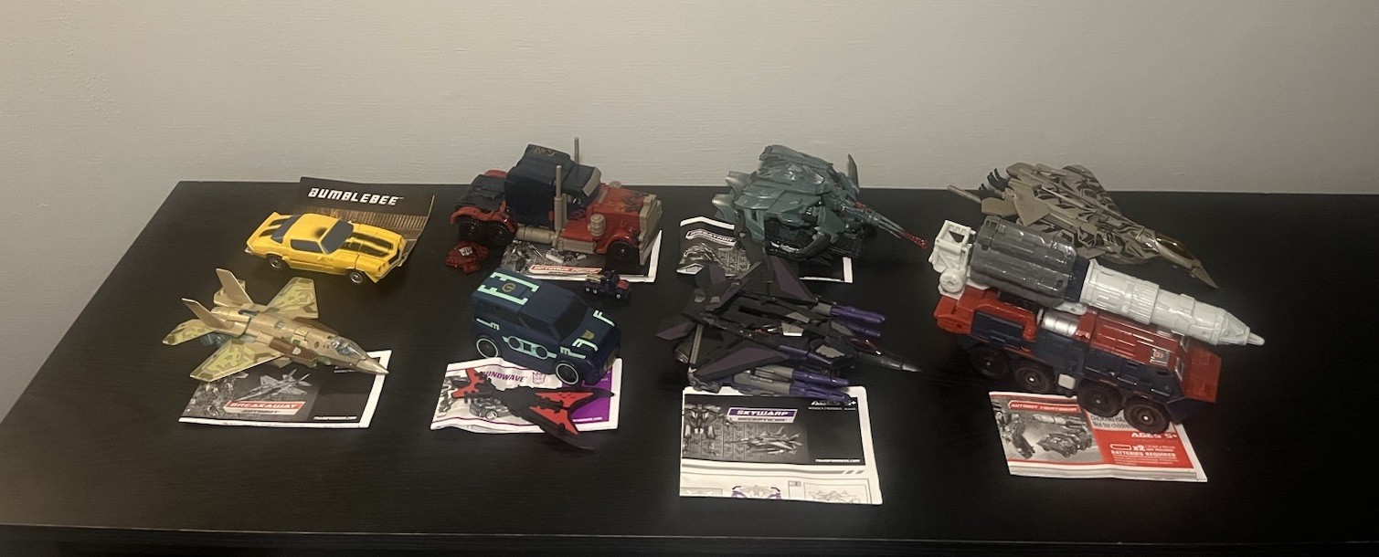 Lotto action figure Transformers
