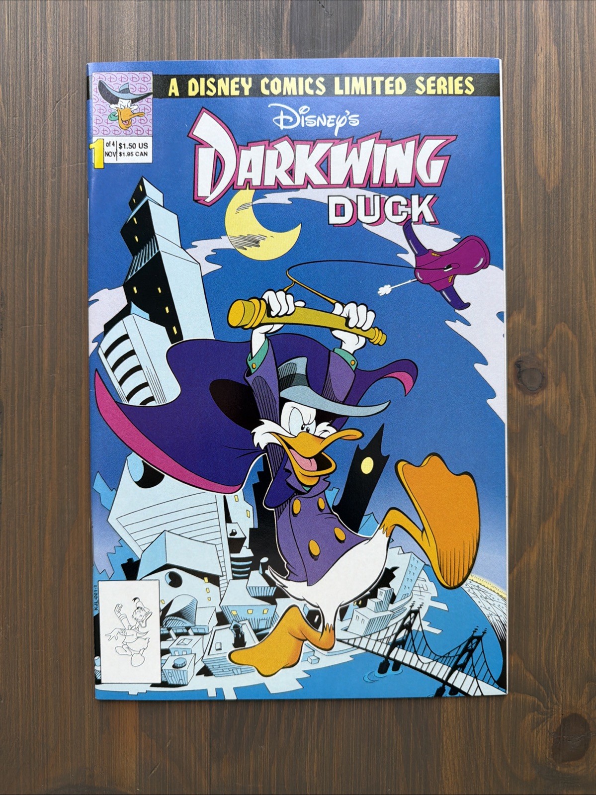 Darkwing Duck #1 Serie Limitata Disney Comics 1991 1° Darkwing Duck 