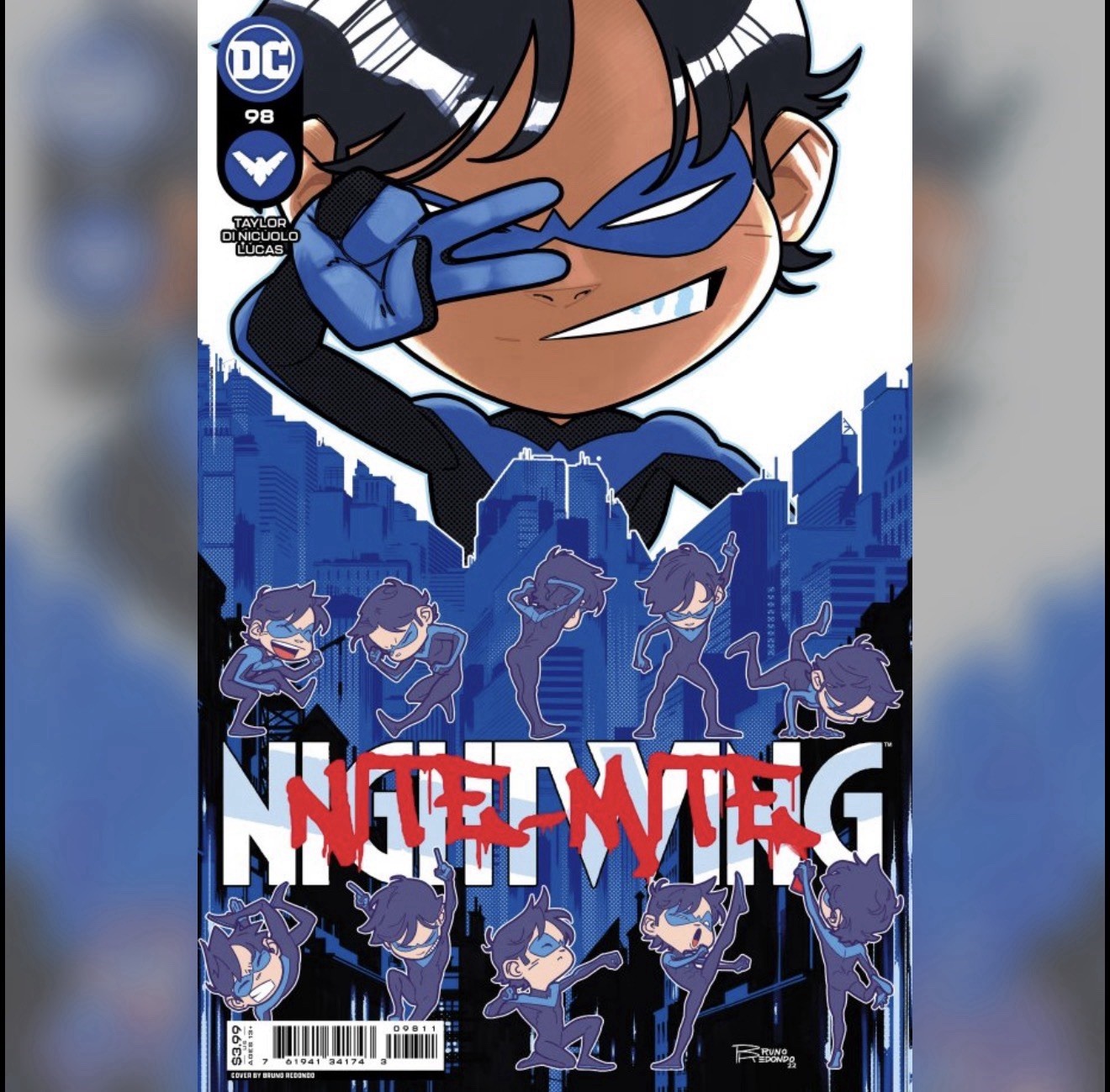 Nightwing #98 Cover A NM Bruno Redondo DC Comics