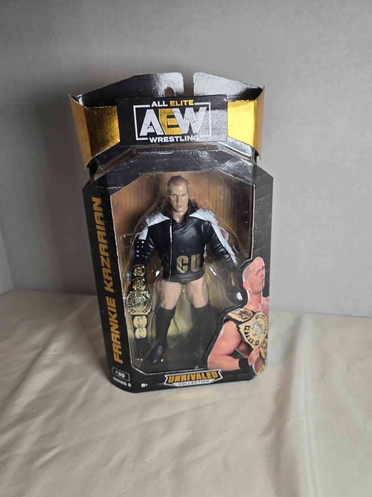 AEW Frankie Kazarian Unrivaled Collection Serie 5 Modellino Jazware