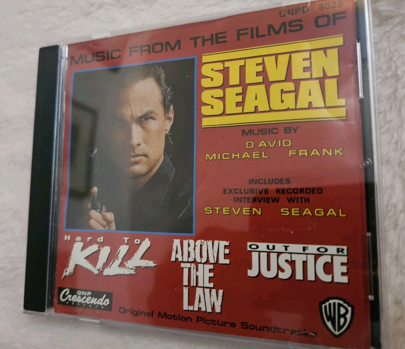 David Michael Frank Music From The Films Of Steven Seagal 1992 CD GNPD 8028- EX