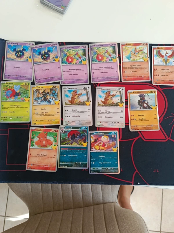 Carte 30 ans pokémon