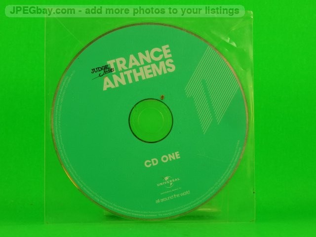 VARIOUS ARTISTS JUDGE JULES TRANCE ANTHEMS CD1 (U1) CD Album  UNIVERSAL
