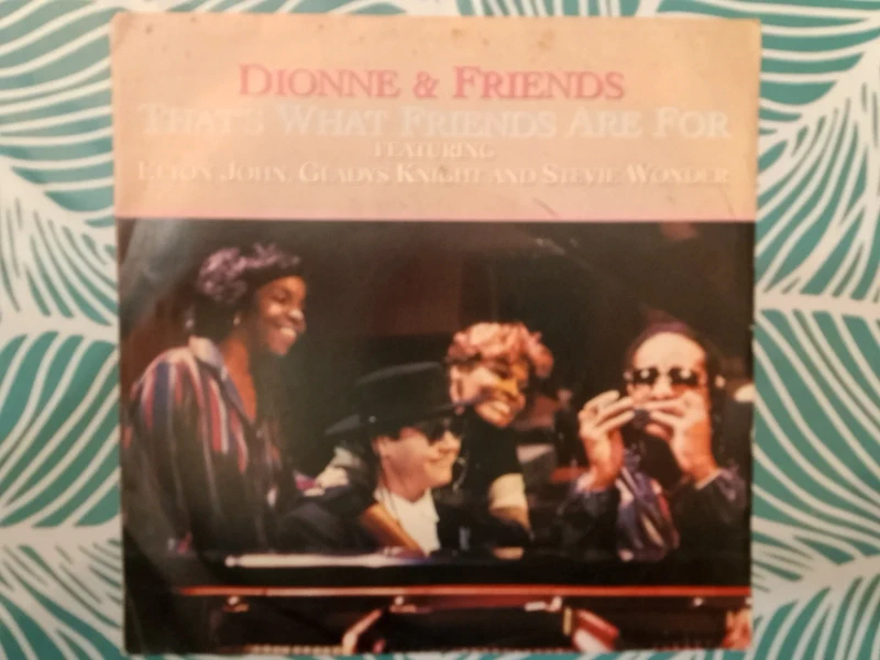 Lp 45giri- Dionne & Friends - That's what friends are for