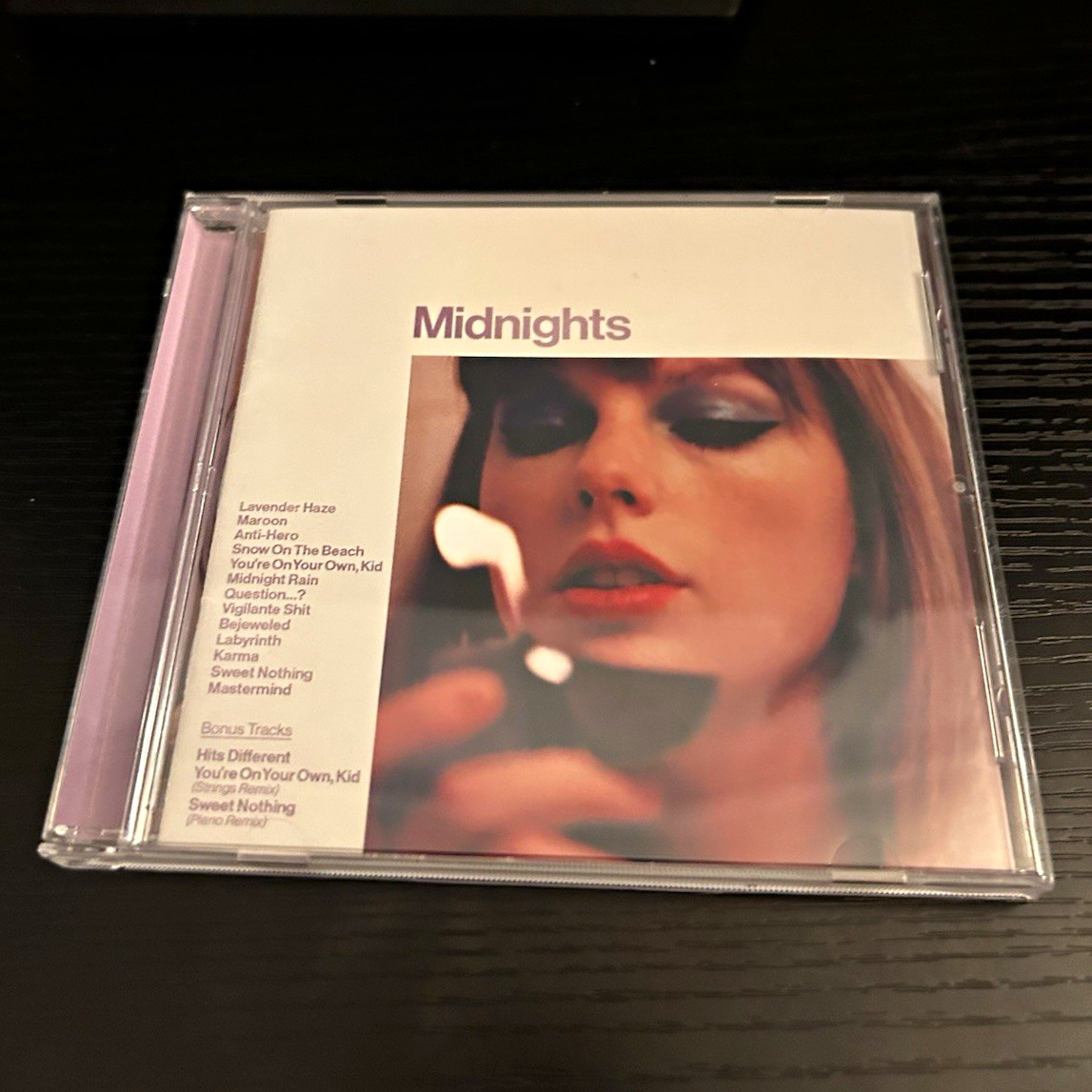taylor swift midnights target exclusive lavender cd