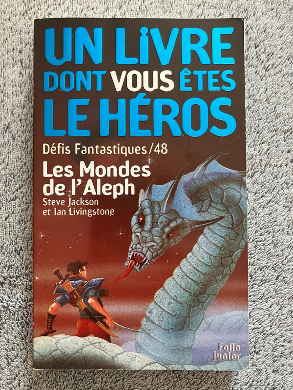 Livre dont vous êtes le héros