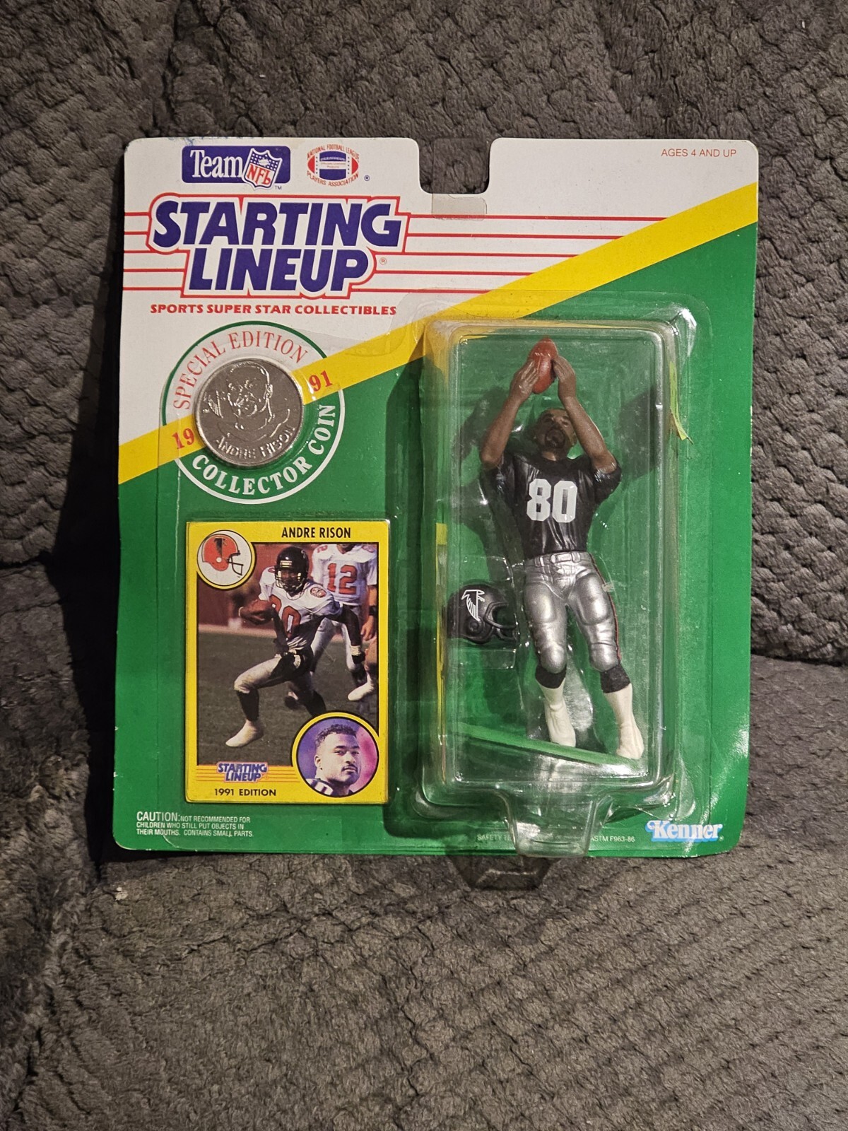 1991 ROOKIE STARTING LINEUP - SLU - NFL - ANDRE RISON - ATLANTA FALCONS