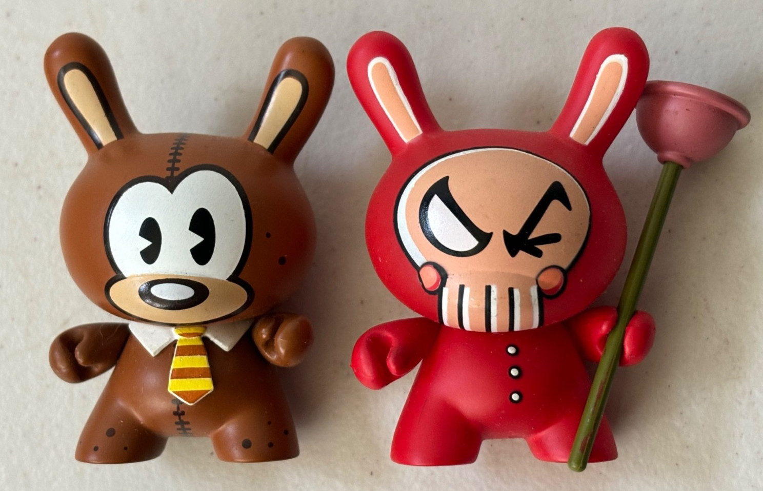 Kid Robot Dunny 3" Vinyl Figures As Shown