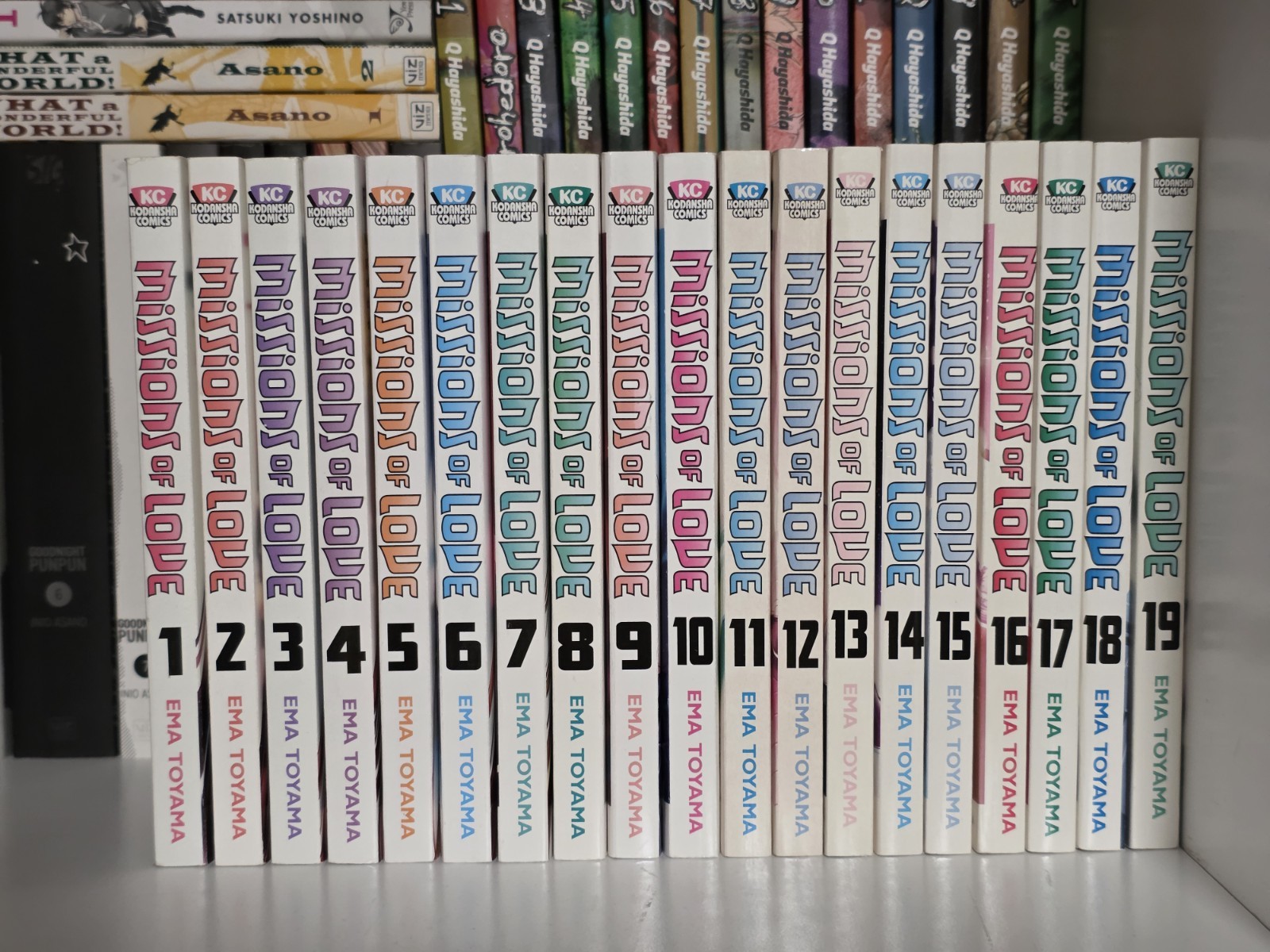 Missions of Love Vol 1-19 Manga English Kodansha Comics Complete Set Rare
