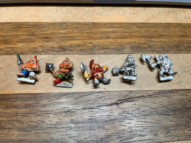 Lote 5 matagigantes MM16 warhammer OOP Oldhammer