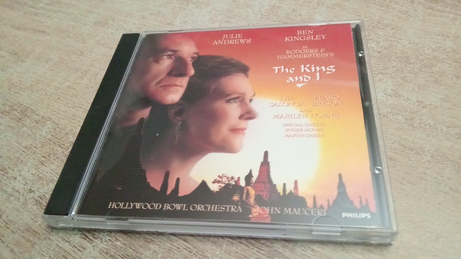 Julie Andrews The King and I CD OST Musical Ben Kingsley Philips 1992