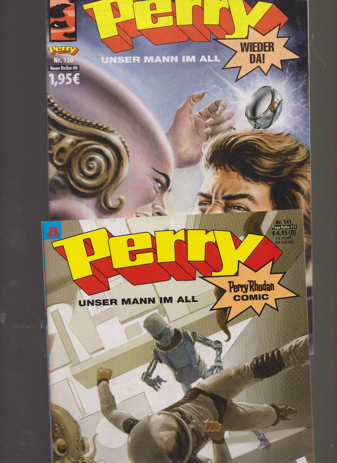 perry nostro uomo nello spazio n.0 - 10 di aligator farm (130 - 140) + libretto omaggio
