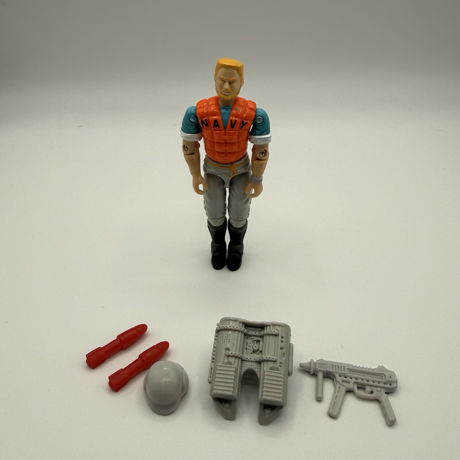 Topside V1 quasi completo G.I. Modellino vintage Joe 1990 Hasbro