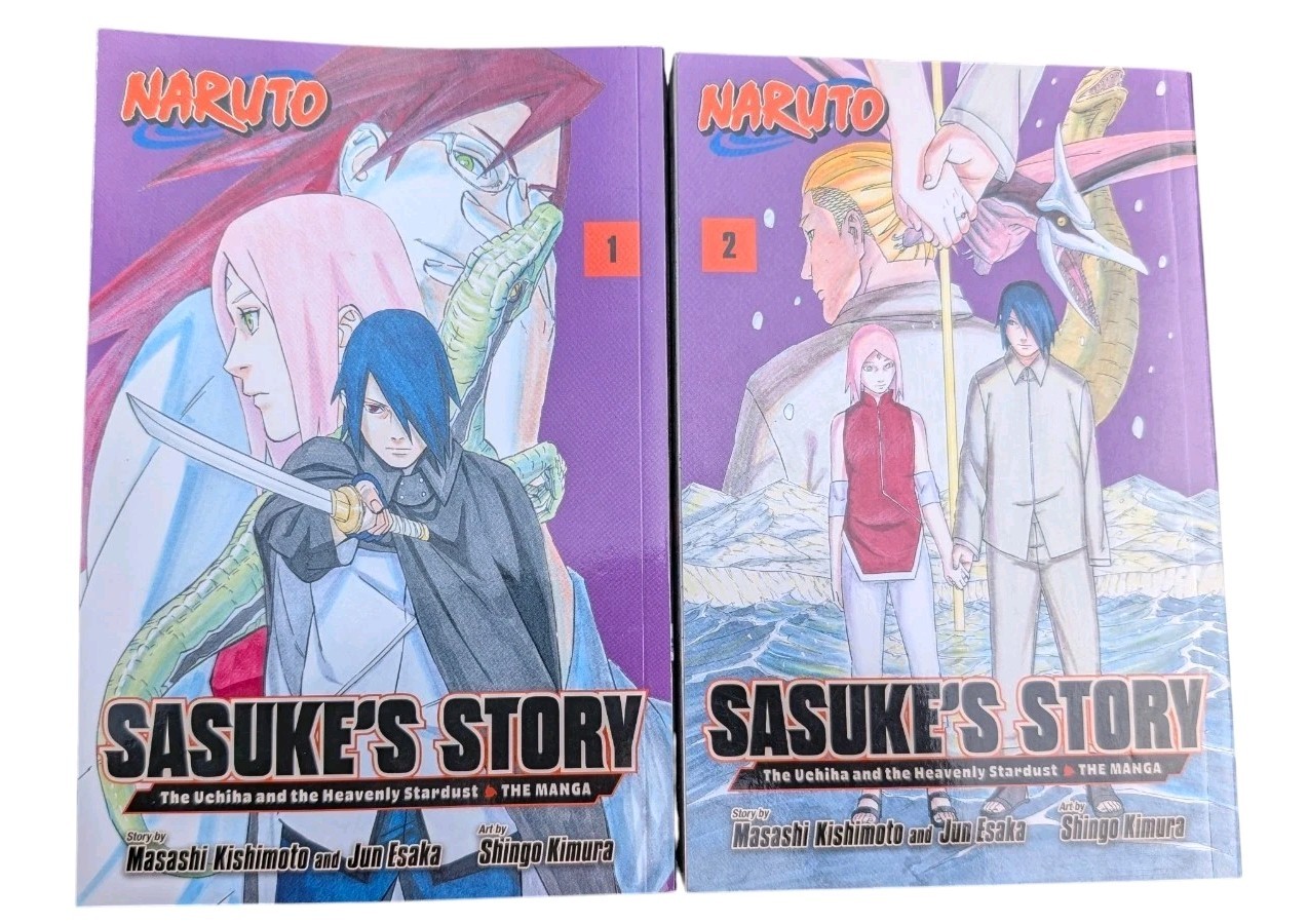 Naruto Sasuke's Story Vol 1 e 2 Serie Completa L'Uchiha e la Santa Celeste...