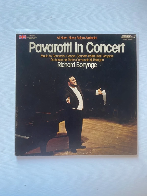 Vinile Pavarotti in Concert