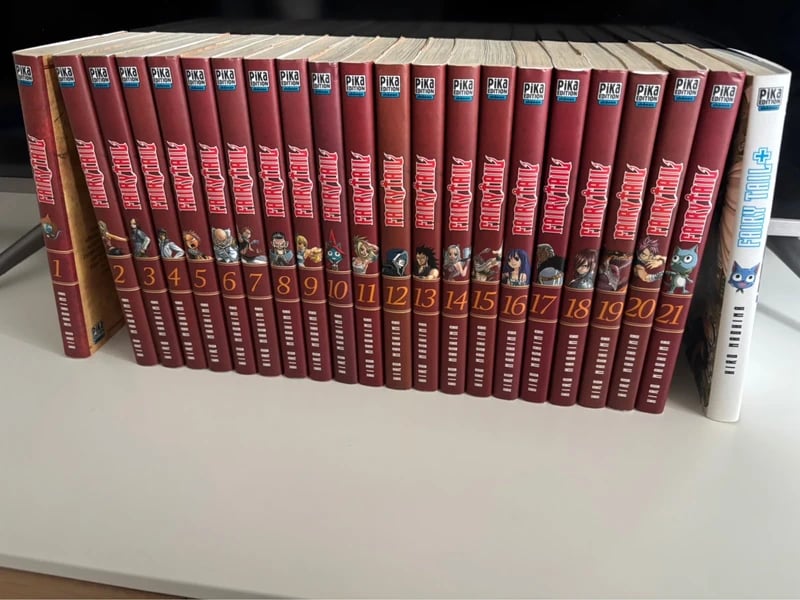 Pika Édition Fairy Tail lot mangas tomes 1 à 21 – Manga – univers Fairy Tail