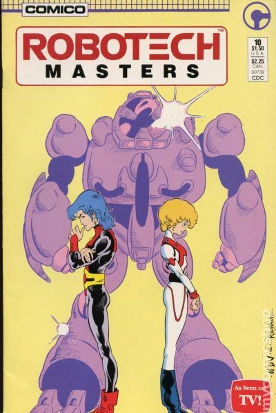 Robotech Masters #10 VF 1986 Immagine Stock