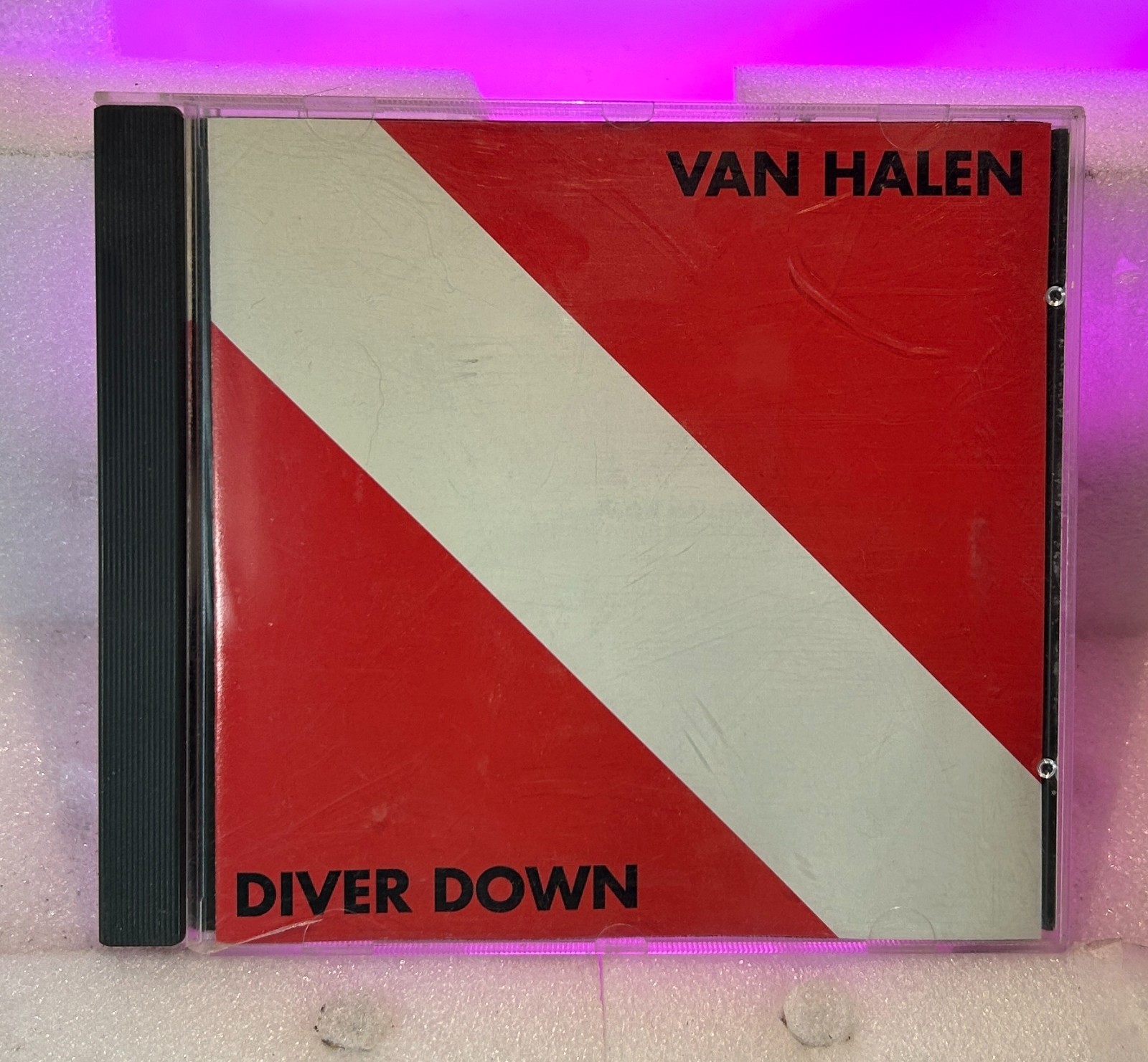 Diver Down by Van Halen (CD, 1988, Warner) W/ Case, Tested