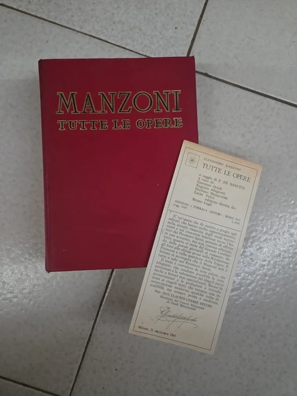 Tutte le opere di manzoni 1966