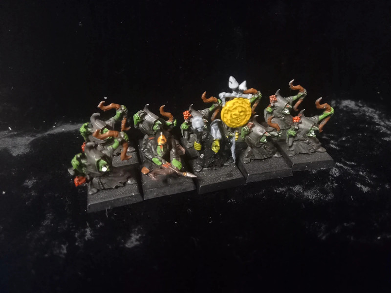 10x battle for skullpass night goblin archers bowmen with musician orcs gloomspite