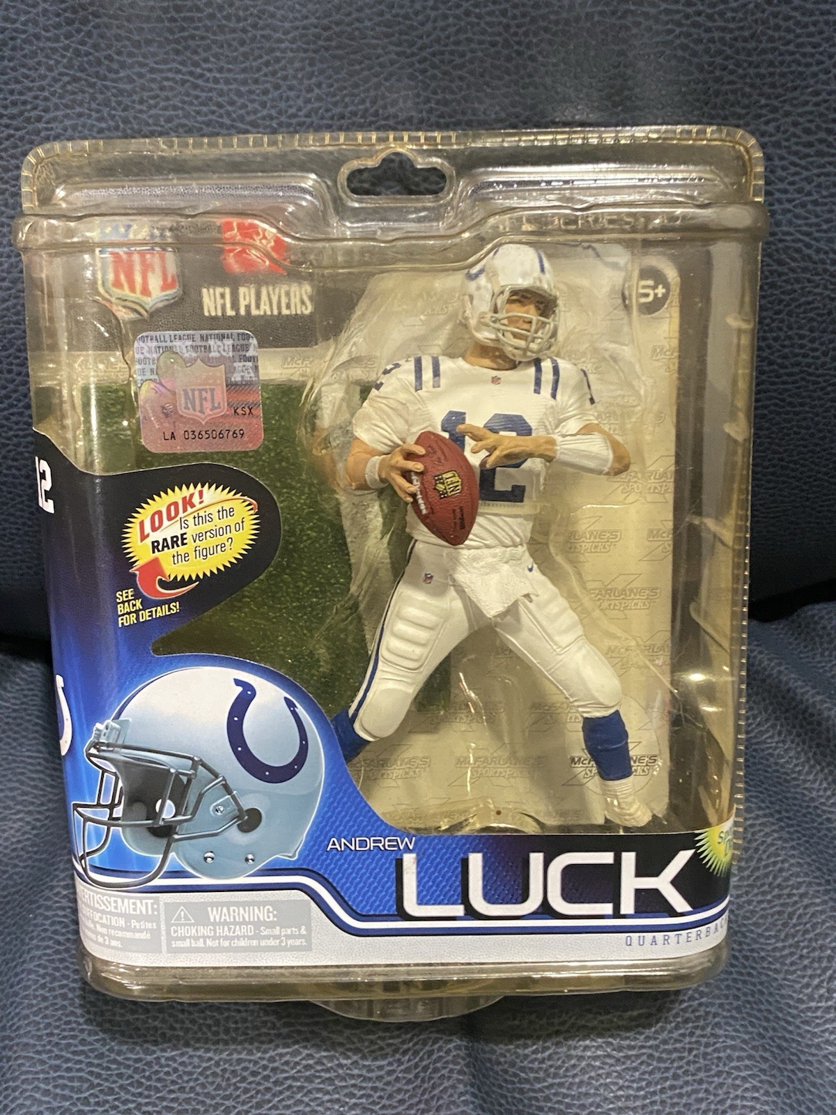 McFarlane Andrew Luck NFL Serie 30 RARO Bronzo Livello 255 del 2000 - SIGILLATO