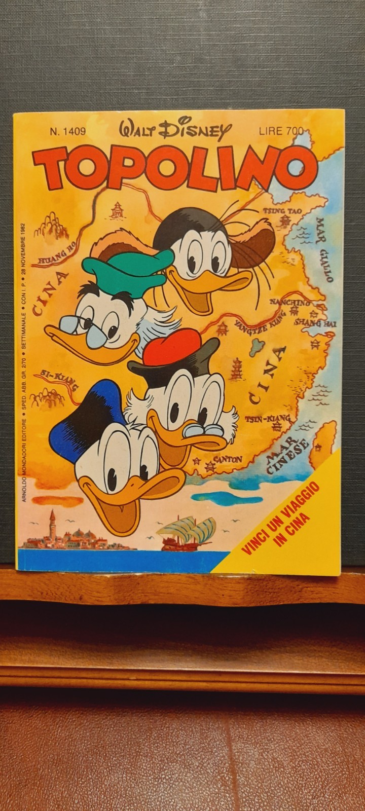 TOPOLINO LIBRETTO 1409 del 28-11-1982 - EDICOLA